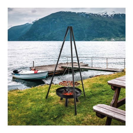 OUTLET Palenisko ogrodowe z grillem 2w1 GREGMAN Roast 35