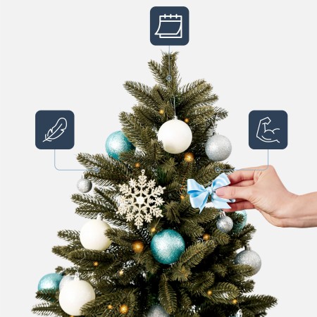 Choinka sztuczna 180 cm z oświetleniem led Xmas 60