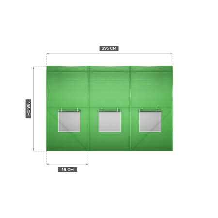 OUTLET Tunel ogrodowy foliowy 1,95x2,95 m Gregman Farmer 30 OUTLET Tunel ogrodowy foliowy 1,95x2,95 m Gregman Farmer 30