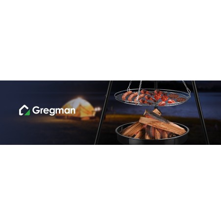 Palenisko ogrodowe z grillem 2w1 GREGMAN Roast 30