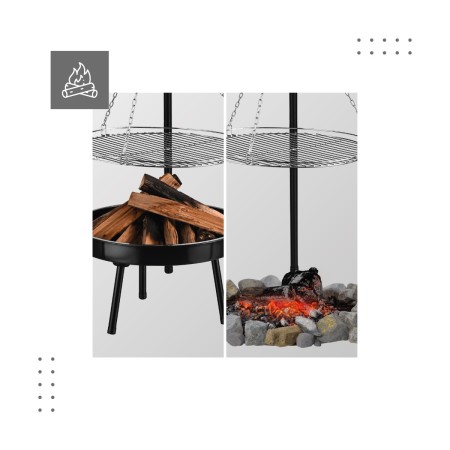 Palenisko ogrodowe z grillem 2w1 GREGMAN Roast 30