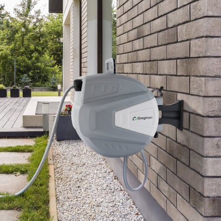 OUTLET Wąż ogrodowy zwijany automatycznie Gregman Spiral 20
