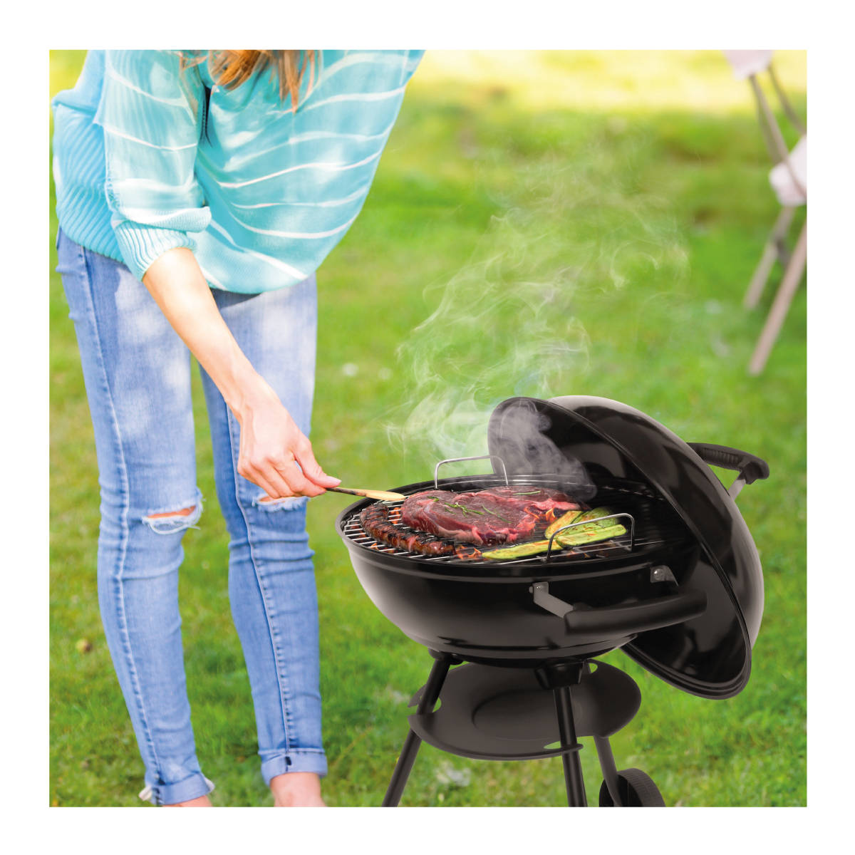 Grill węglowy Roast 20 aranżacja