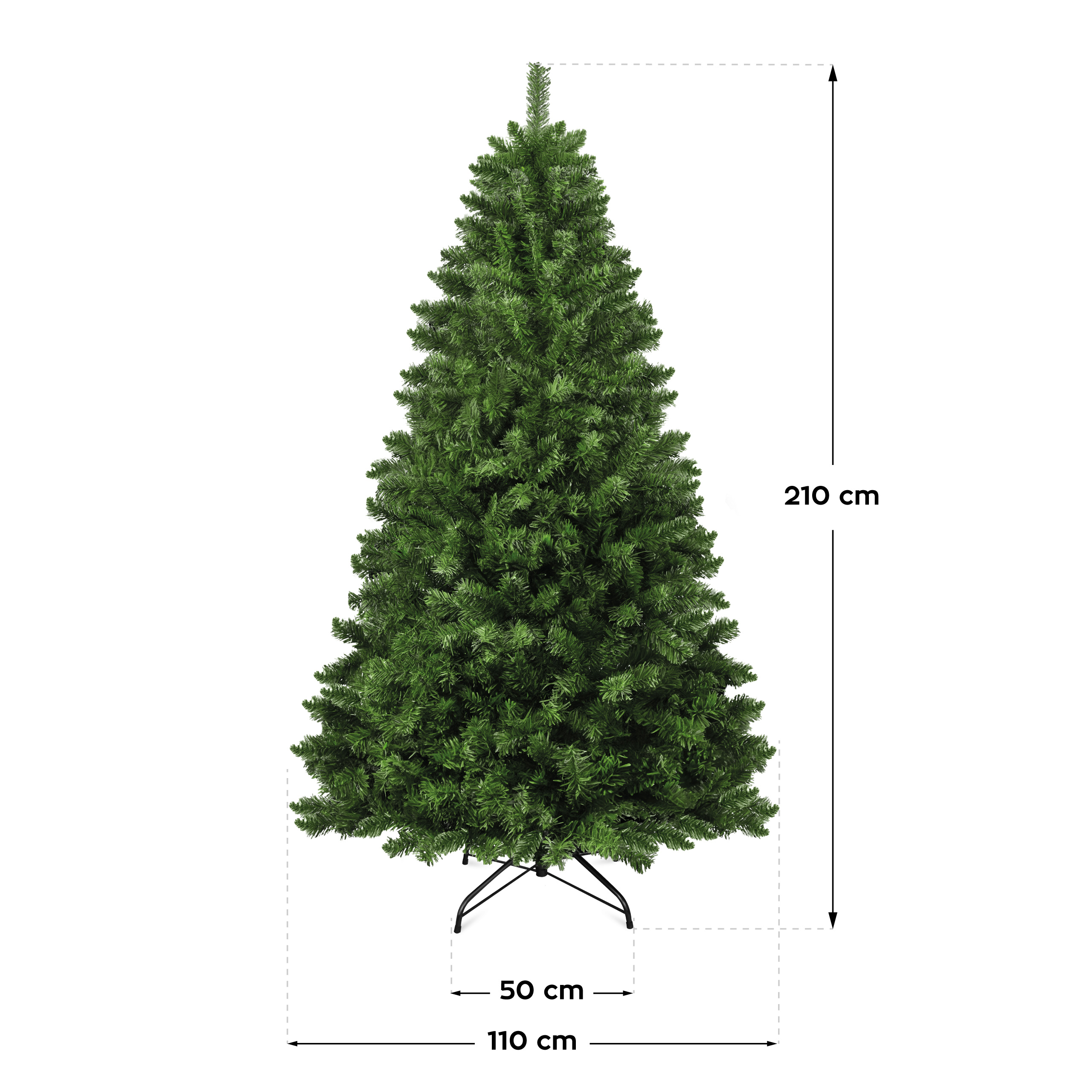 Choinka sztuczna Xmas 3.5 wymiary