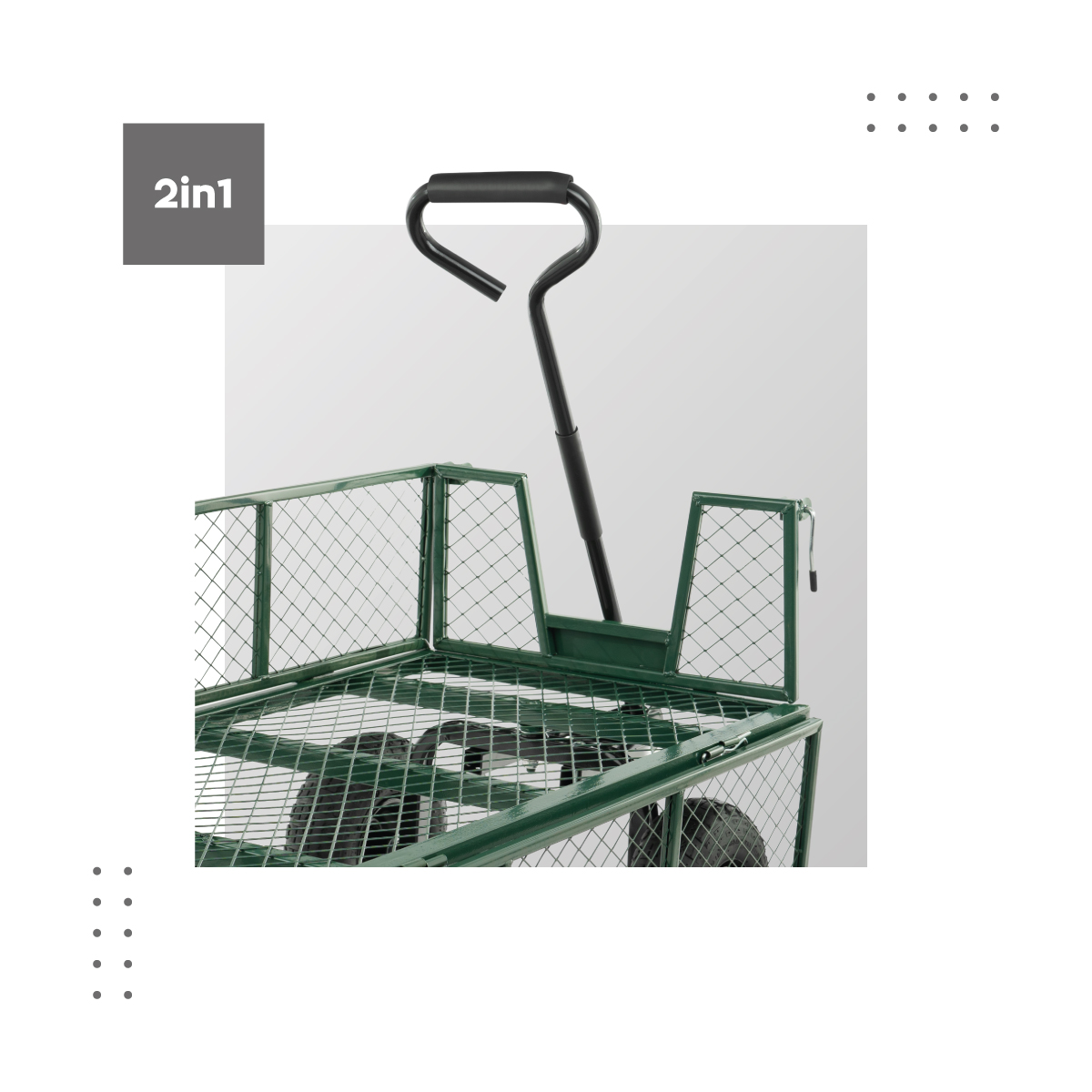 Wózek ogrodowy Cart 4.0 Mark Adler z długim uchwytem